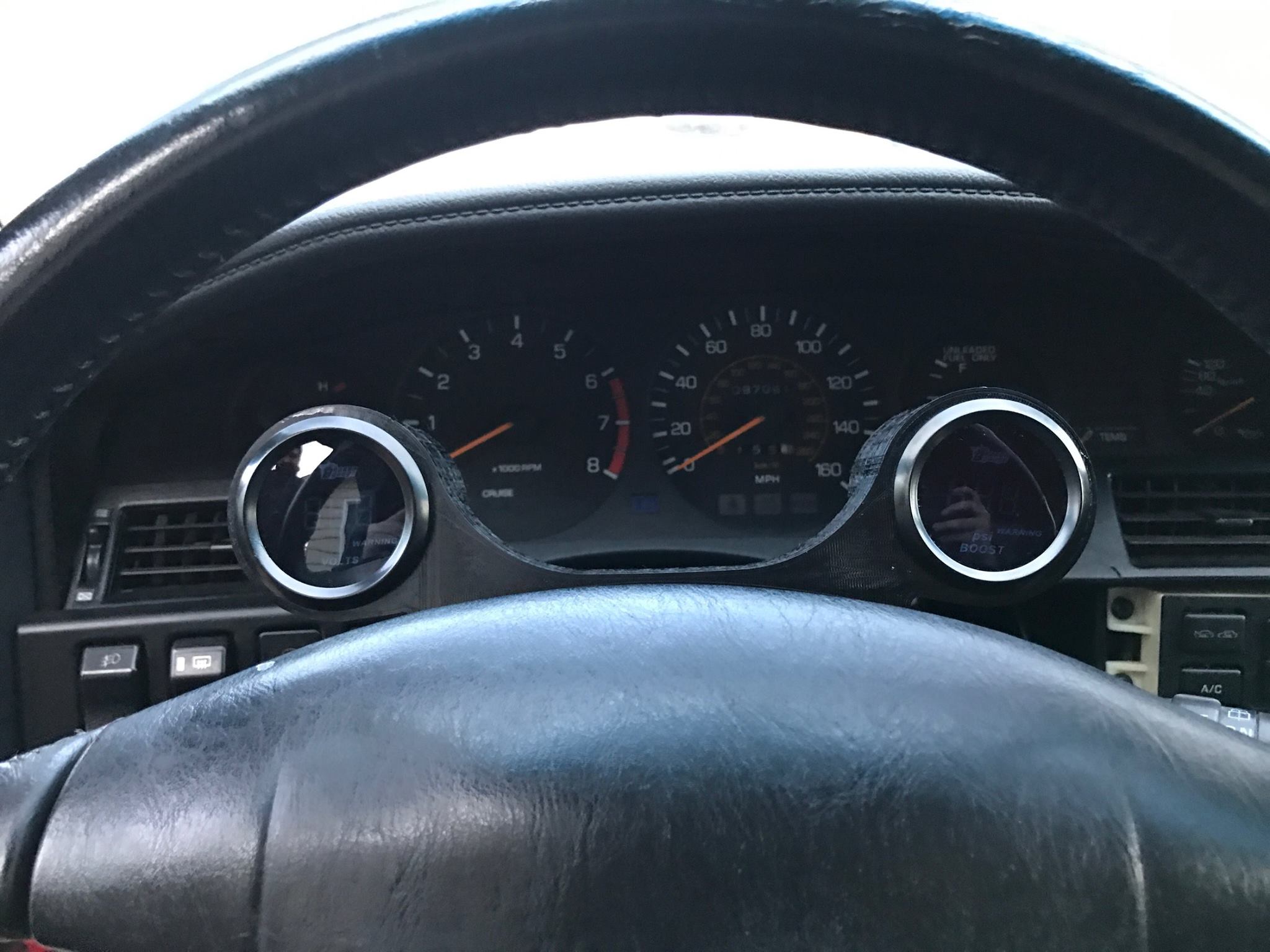 MK3 Supra - Steering Wheel Gauge Pod (Year 89.5 - 92)