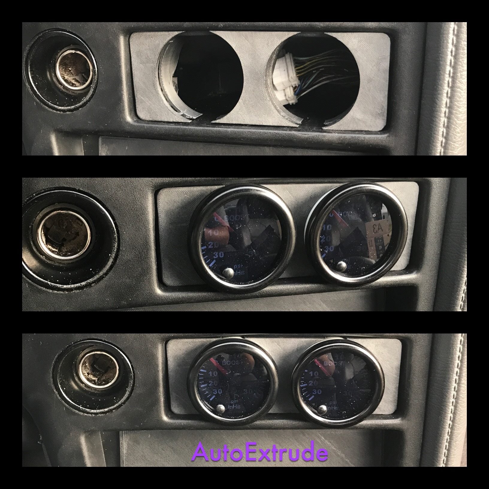 MK3 Supra - AshTray Gauge Pod 2.0