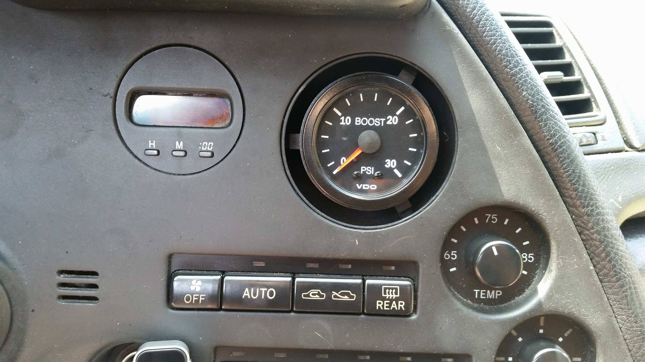 MKIV Supra - Vent Gauge Pod (52mm or 60mm)