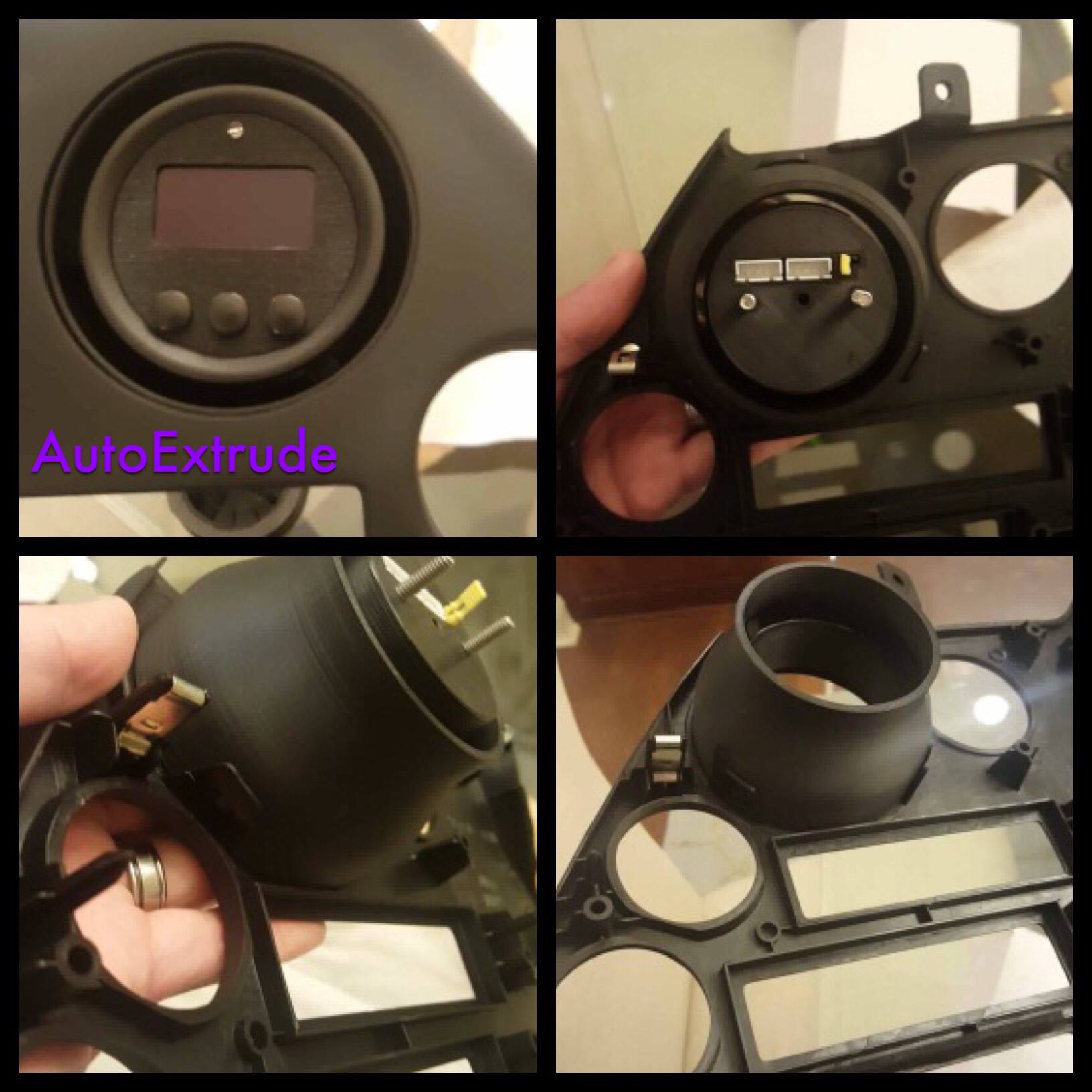 MKIV Supra - Vent Gauge Pod (52mm or 60mm)