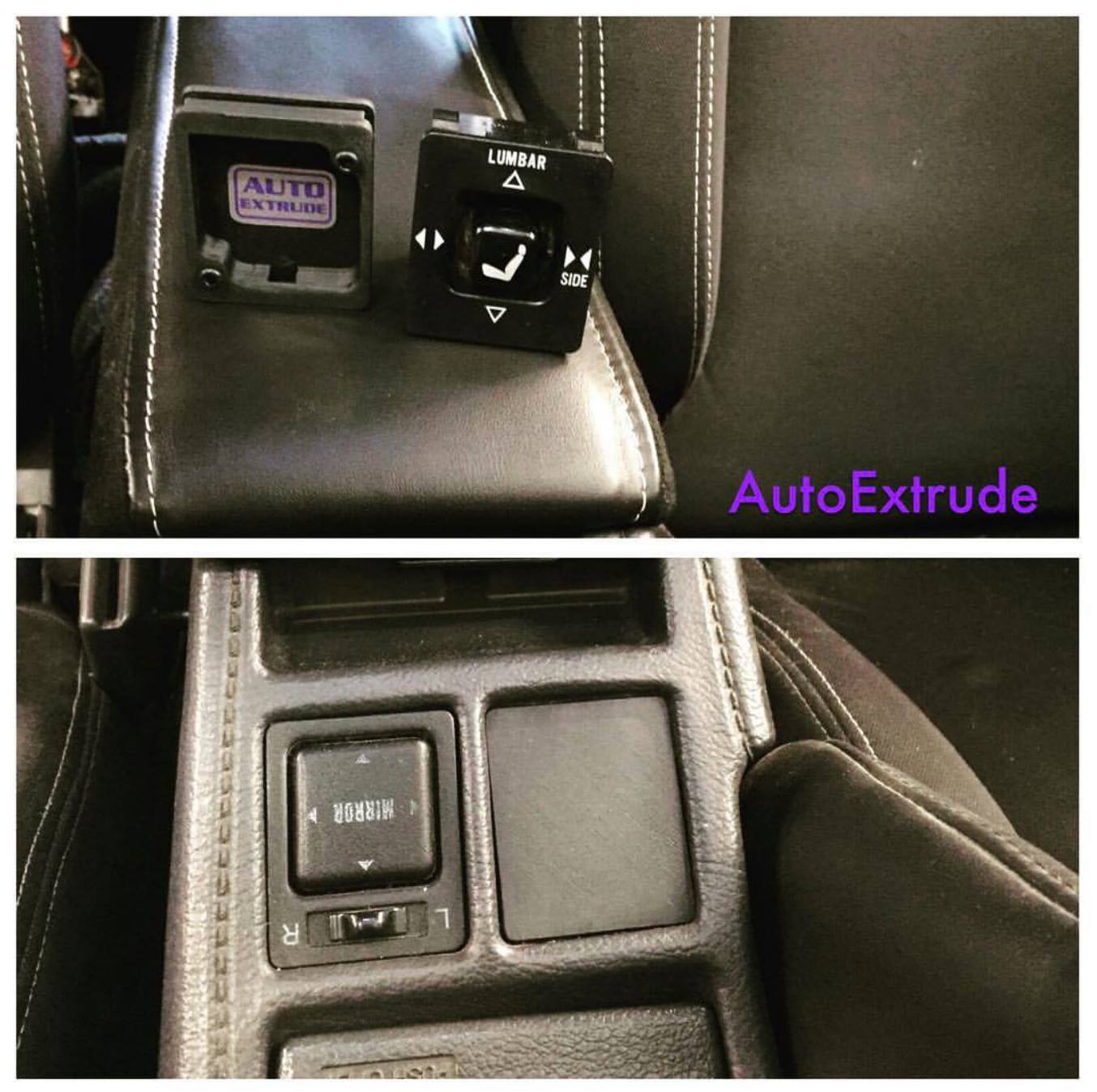 MK3 Supra - Lumbar/Mirror Modification Plate