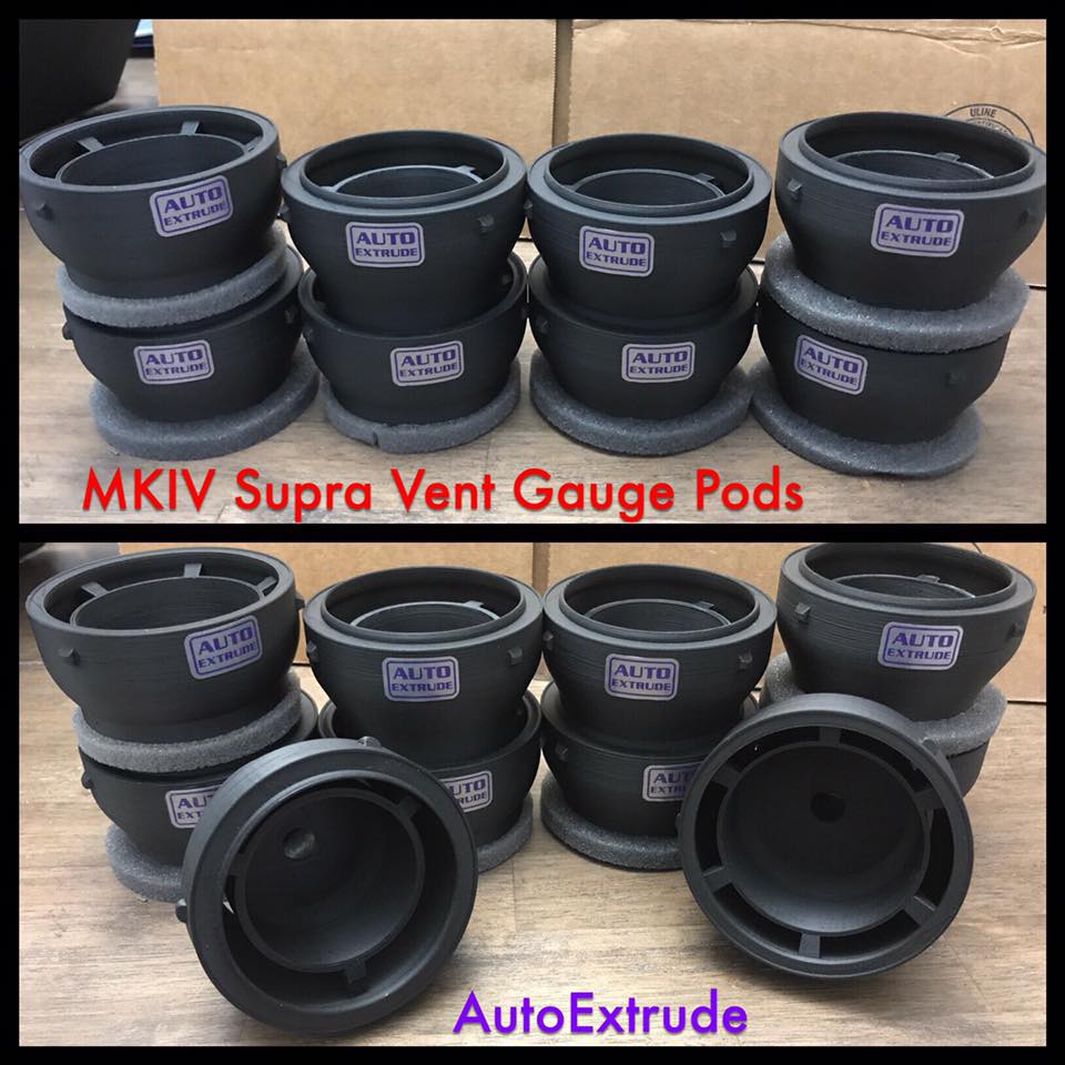 MKIV Supra - Vent Gauge Pod (52mm or 60mm)