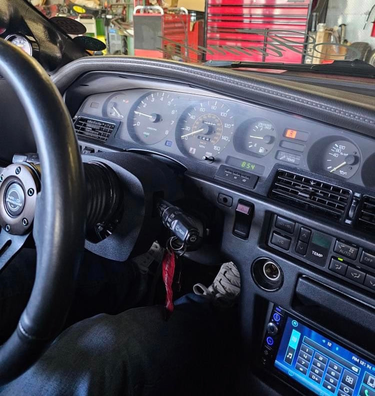 MK3 Supra - Steering Column Clamshell Covers + Gauge Pod (90-92)