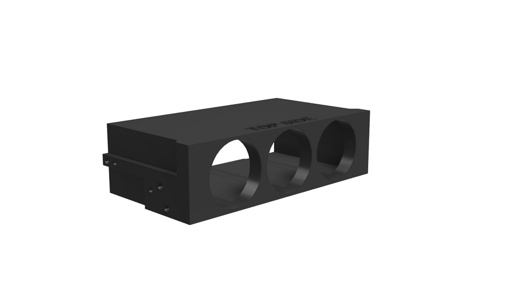 MK3 Supra - Single Din Triple Gauge Pod (45mm)