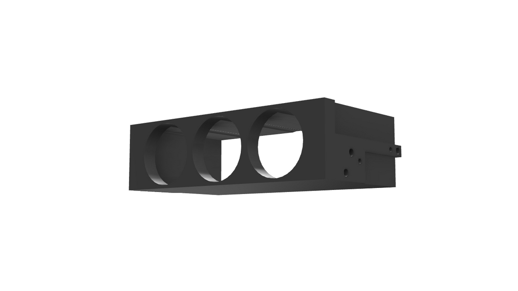MK3 Supra - Single Din Triple Gauge Pod (45mm)