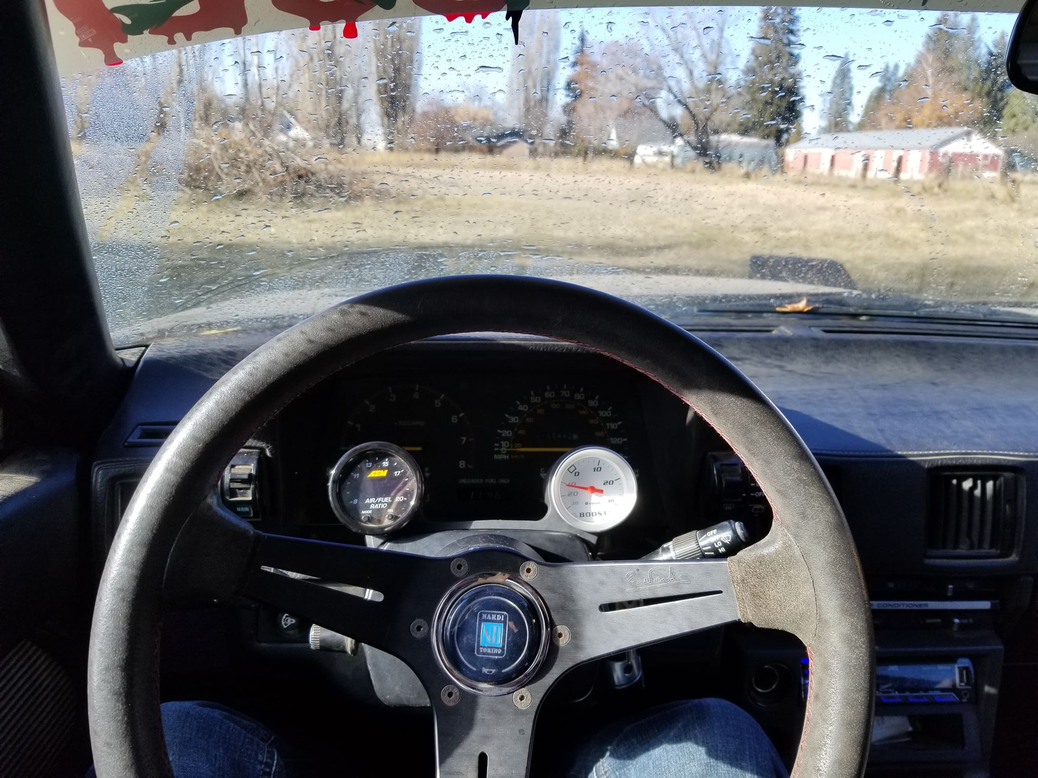 MK2 Supra - Steering Wheel Gauge Pod (52mm & 60mm)