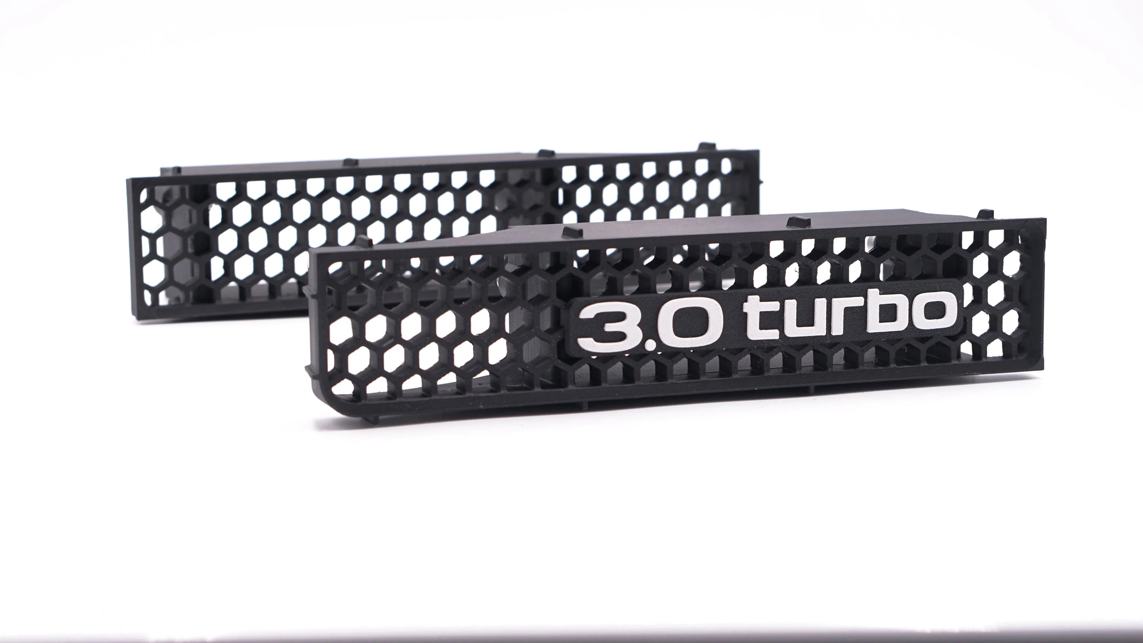 MK3 Supra - Front Bumper Grills (Modern Hexagon - 1989+)