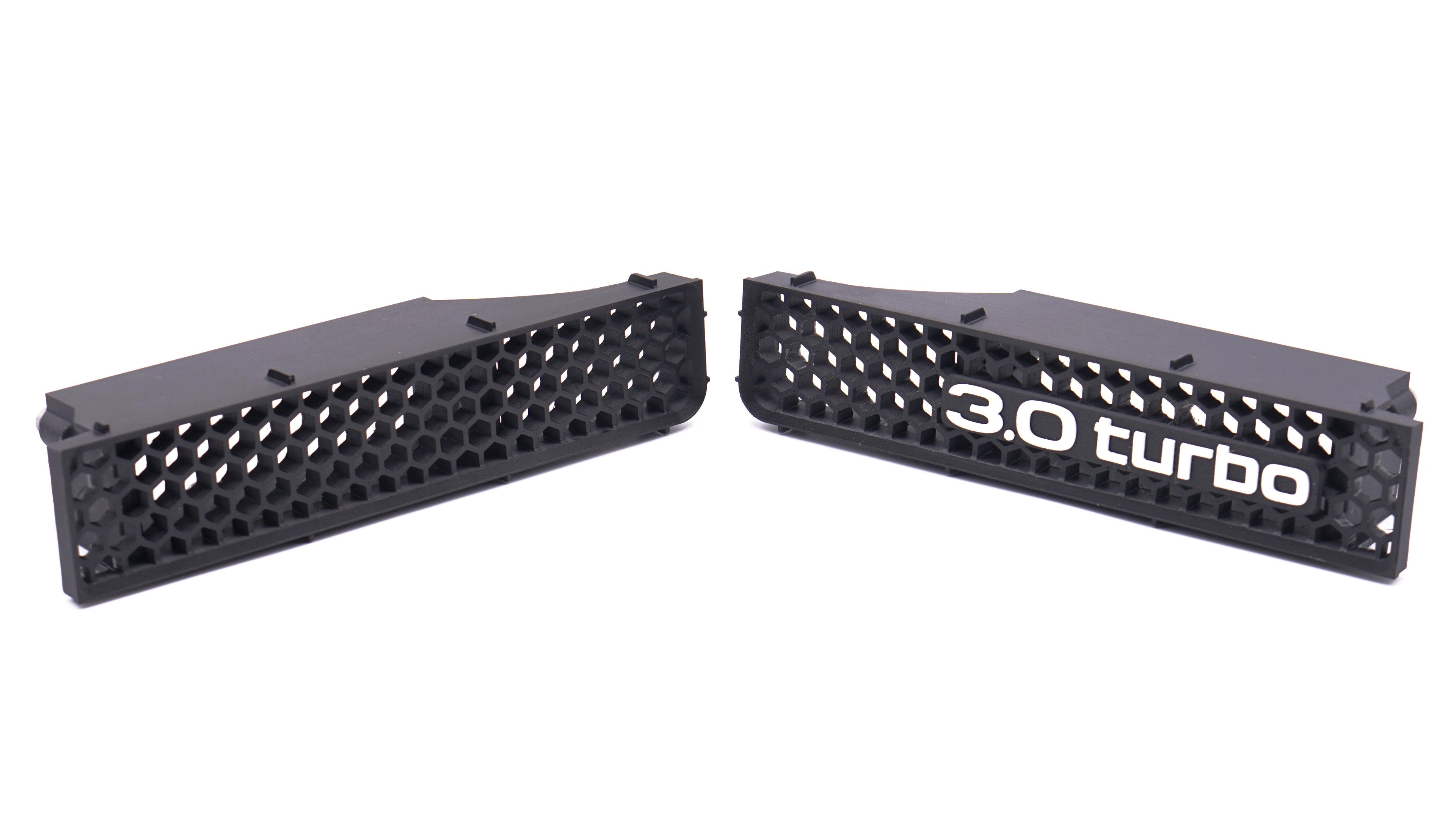 MK3 Supra - Front Bumper Grills (Modern Hexagon - 1989+)