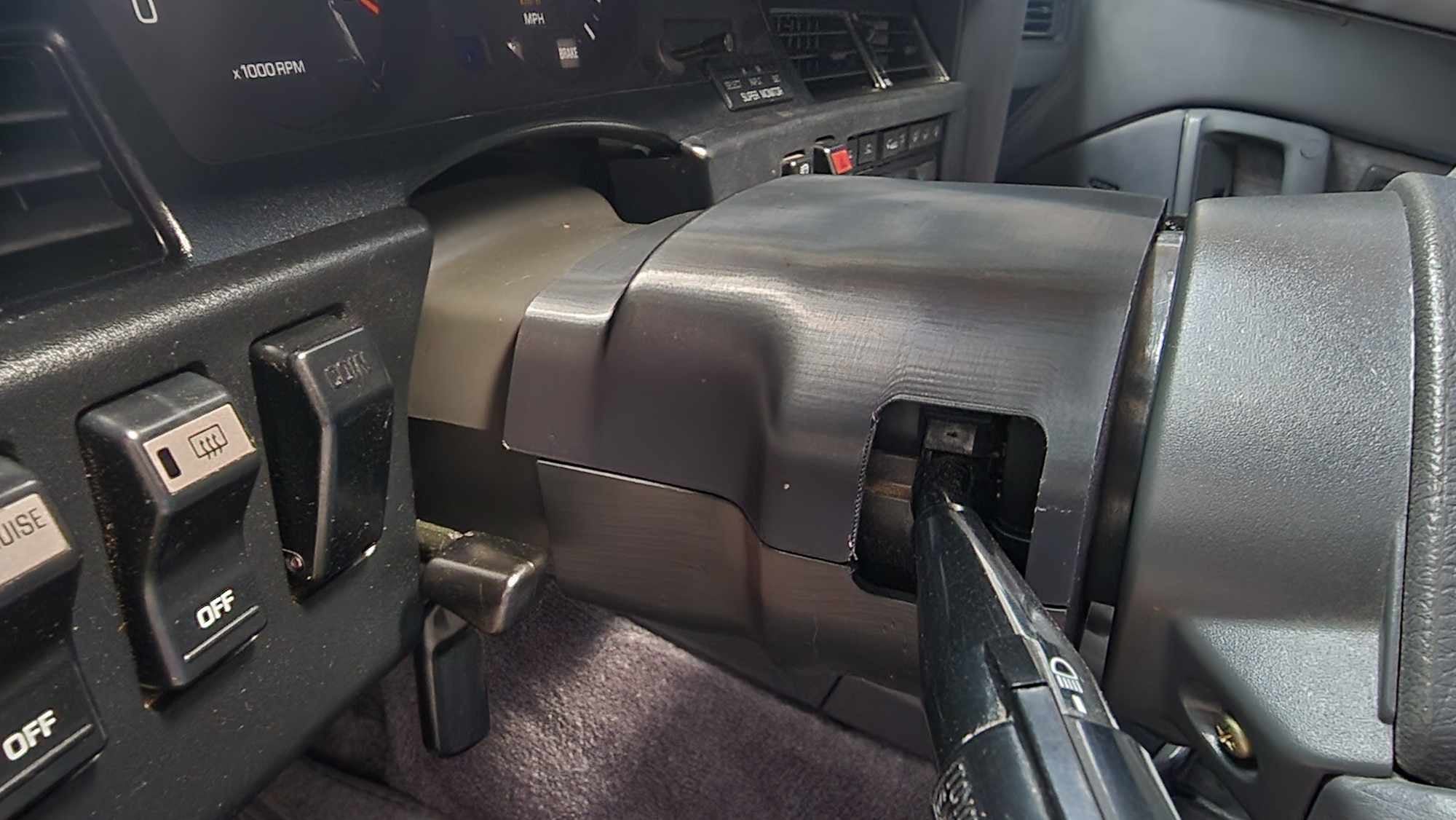MK3 Supra - Steering Column Clamshell Covers (86-89)