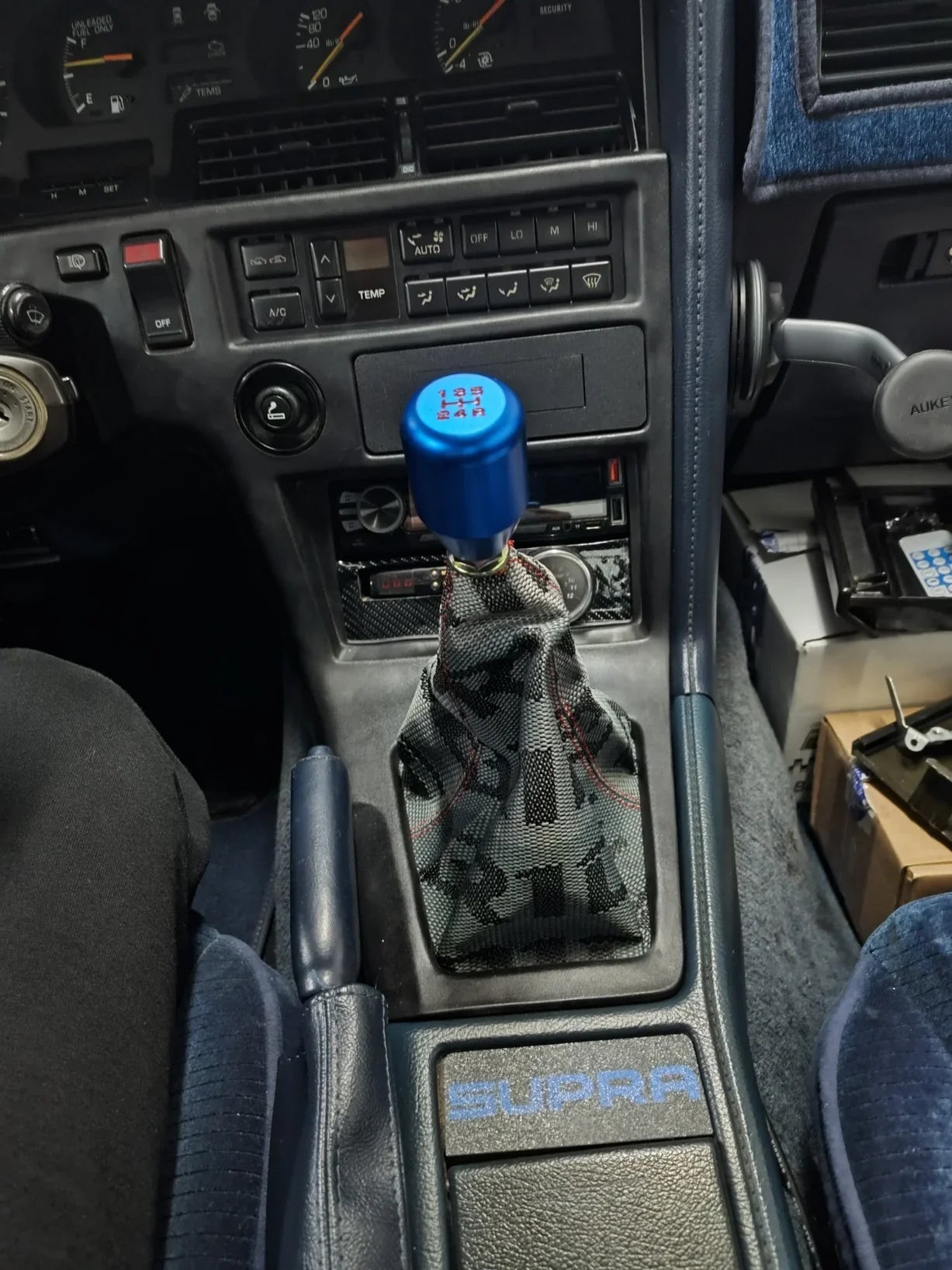 MK3 Supra - TEMS Plate Delete   "SUPRA" Logo