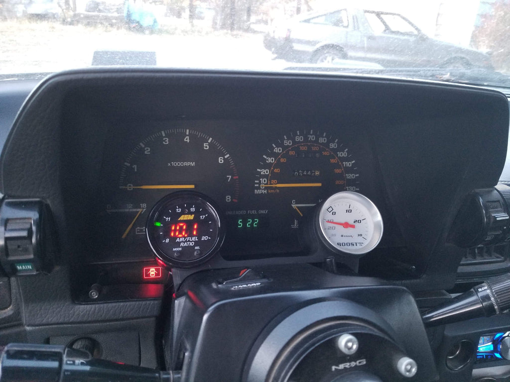 MK2 Supra - Steering Wheel Gauge Pod (52mm & 60mm)