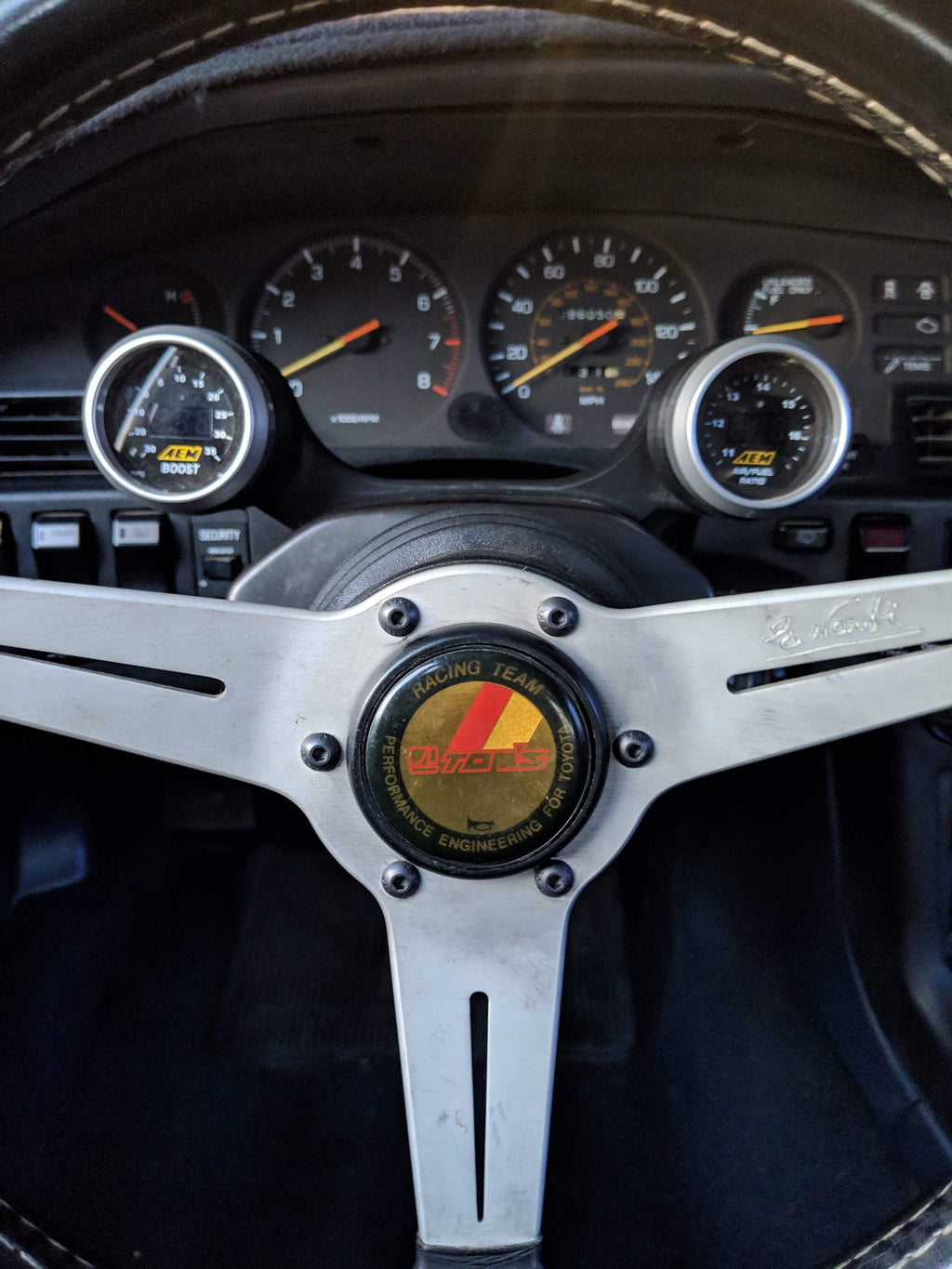 MK3 Supra - Steering Wheel Gauge Pod (Year 86.5 - 89)