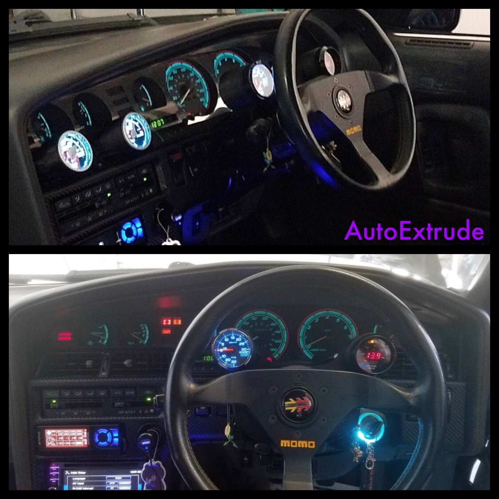 MK3 Supra - Steering Wheel Gauge Pod (Year 89.5 - 92)