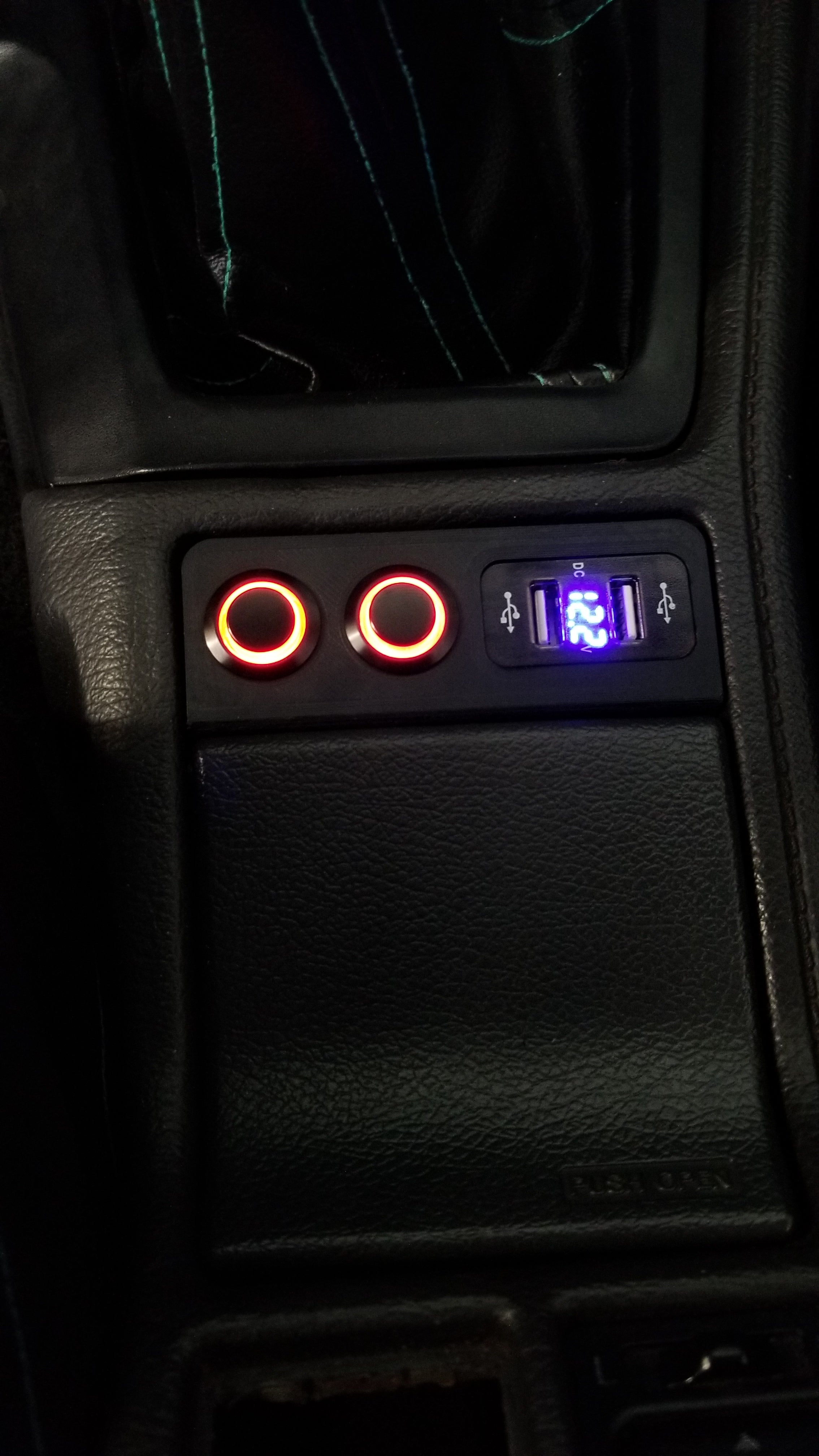 MK3 Supra - TEMS Switch and Charger Panel