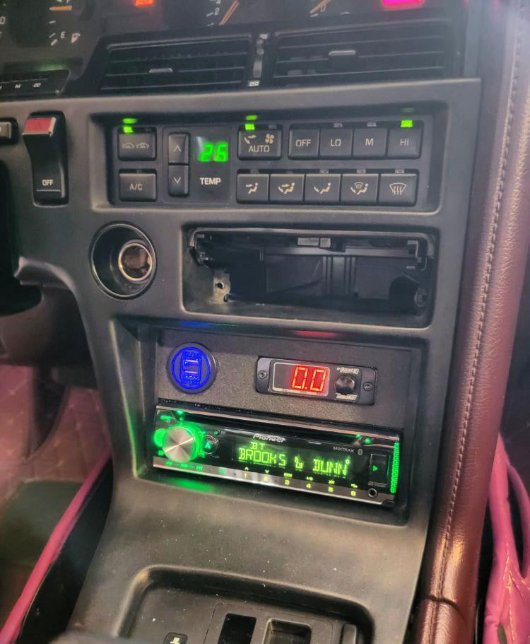 MK3 Supra - Single Din Boost Controller / Turbo Timer Slot