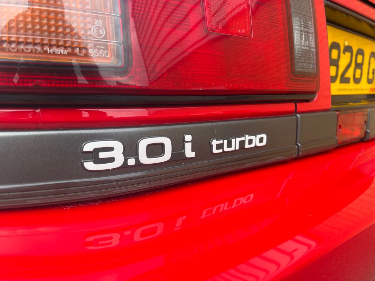 MK3 Supra - “3.0i turbo” emblem (Rear)