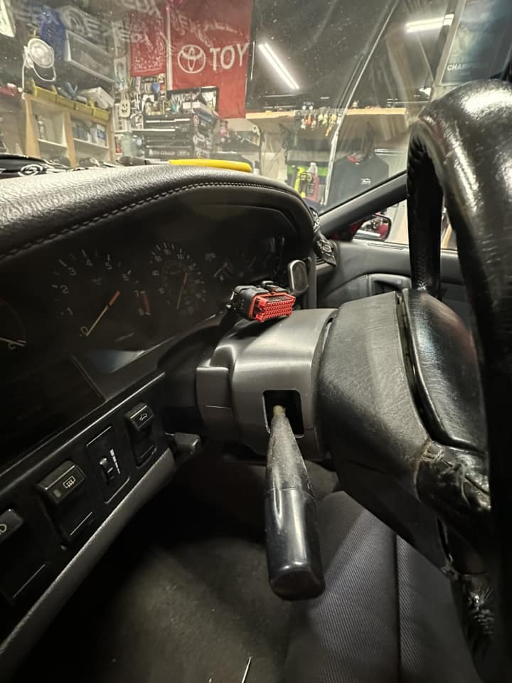Supra Rear Clam Shell MK3 Supra - Steering Column Clamshell Covers + Gauge Pod (90-92) – The ...